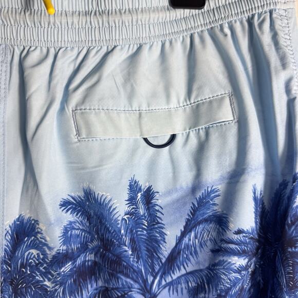 Tommy Bahama Men's X-Large Swim Trunks Vacation Blue Artist Series MSRP $99 - Picture 6 of 11